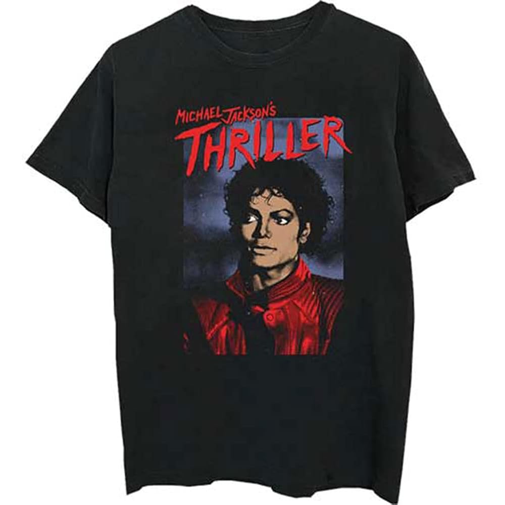 Michael Jackson THRILLER Tシャツ Michael Jackson 'Thriller' Rare Vintage Distressed T-Shirt